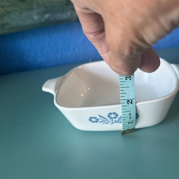 Corningware Cornflower 6 individual casserole dishes - Picture 6 of 7